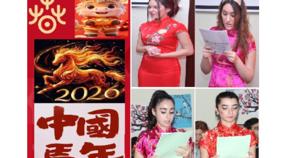 ADU-da “Çin mədəniyyətində atın simvolik təsviri” adlı bayram tədbiri təşkil edilib