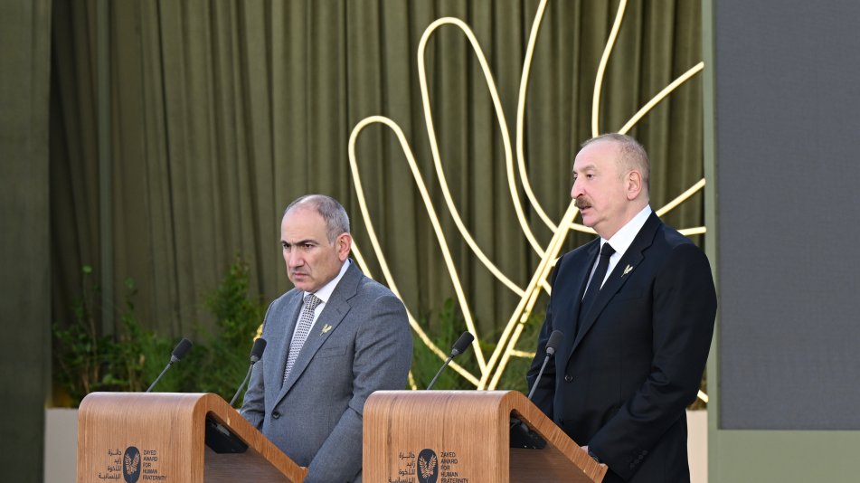 It’s great honor for me to receive the Zayed Award for Human Fraternity - President Ilham Aliyev