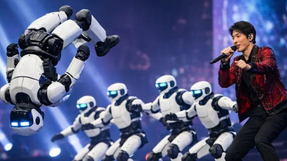 Robots take center stage in China