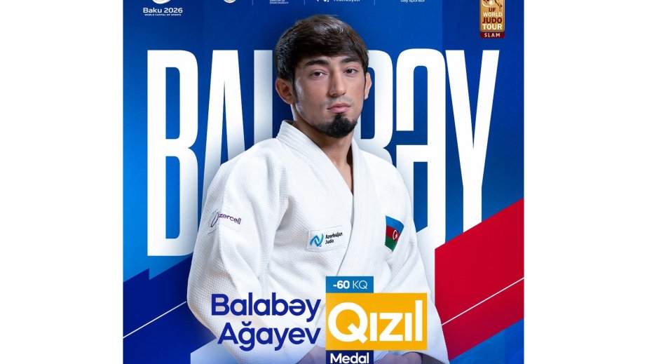 Azerbaijani judokas win two medals on first day of Paris Grand Slam