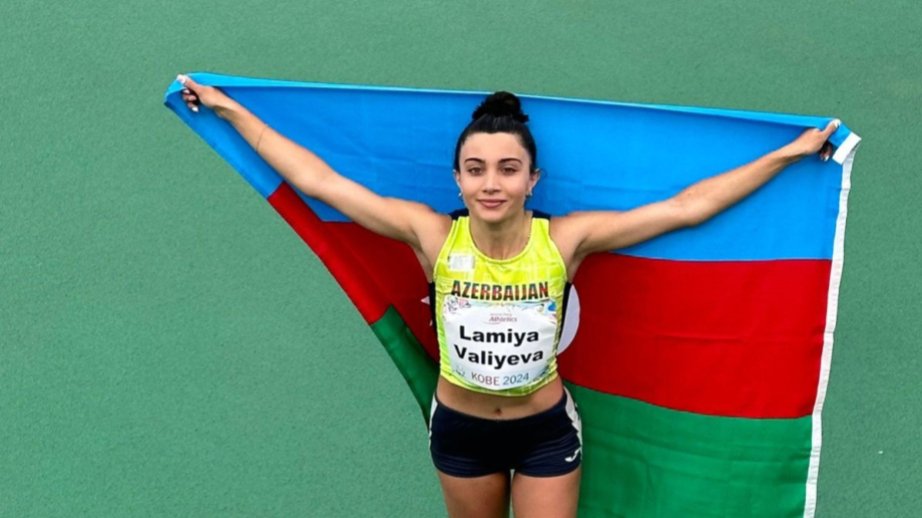 Lamiya Valiyeva breaks national record