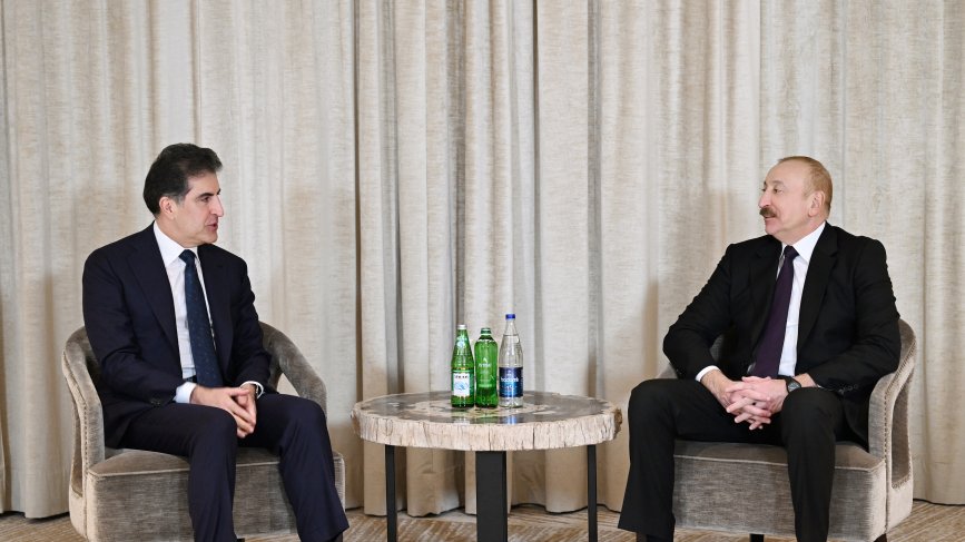 President Ilham Aliyev met with President of Kurdistan Region of Iraq in Munich