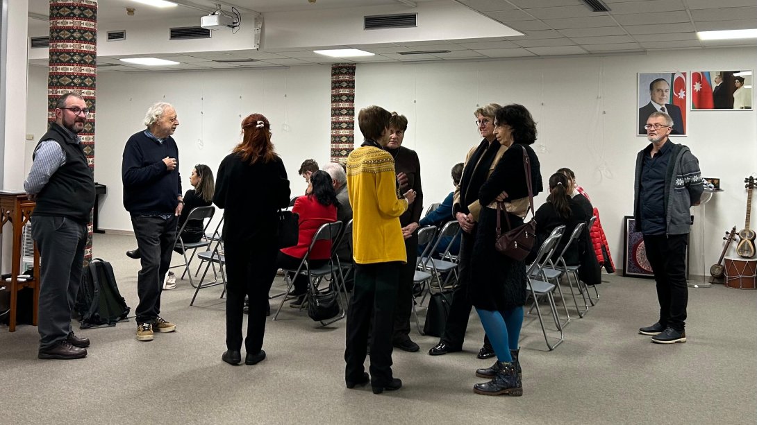 Praqadakı Azərbaycan Mədəniyyət Evində ədəbi axşam təşkil olunub