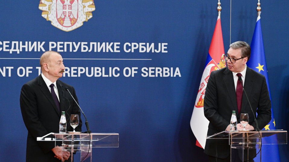President of Azerbaijan: We will increase volume of natural gas exports to Serbia