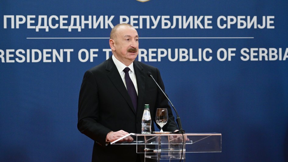 President of Azerbaijan: We have clear plans for the future with Serbia
