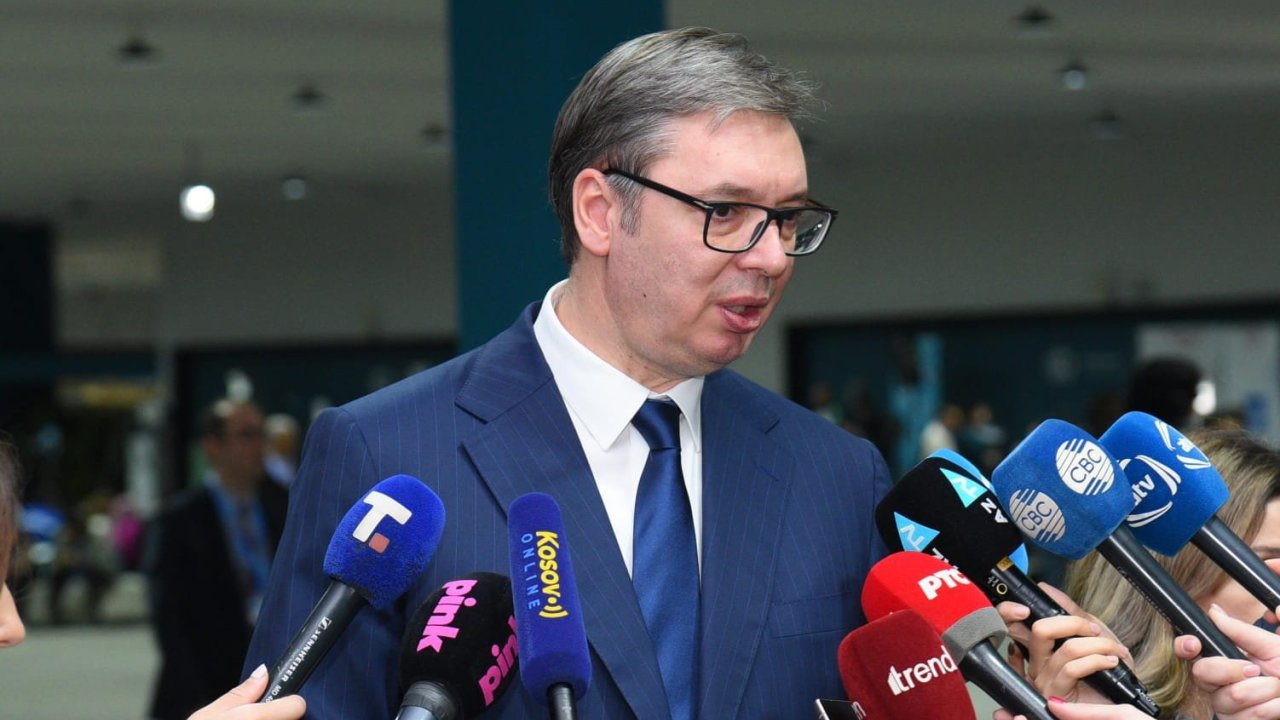 Serbiyada və Azərbaycanda təhlükəsizlik ən yüksək səviyyədədir - Vuçiç