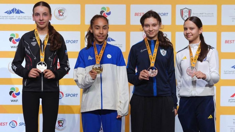 Azerbaijani karate fighter shines in UAE tournament