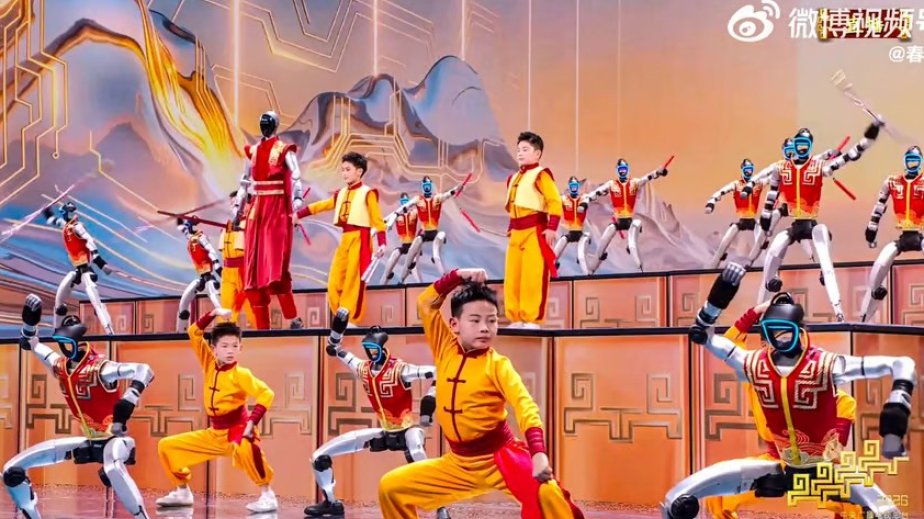 China unveils kung fu robots
