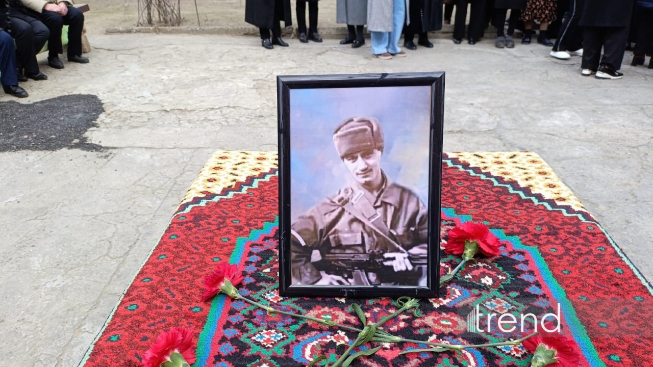 İtkin-şəhid Şahin Kərimovla vida mərasimi keçirildi