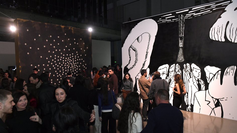 “MATRIX” adlı multidisiplinar qrup sərgisinin açılışı olub