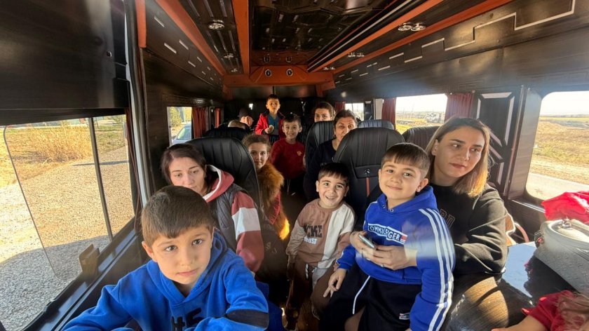 Azerbaijan relocates first group of residents to city and village of Khojavend