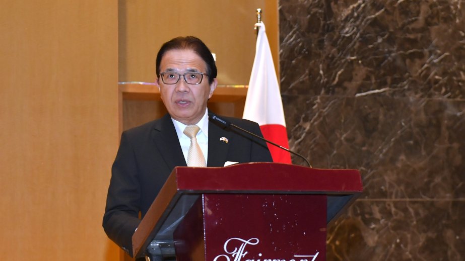 Japan welcomes important step toward lasting peace and stability in the region, ambassador says