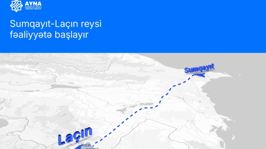 Sumqayıt-Laçın reysi fəaliyyətə başlayır
