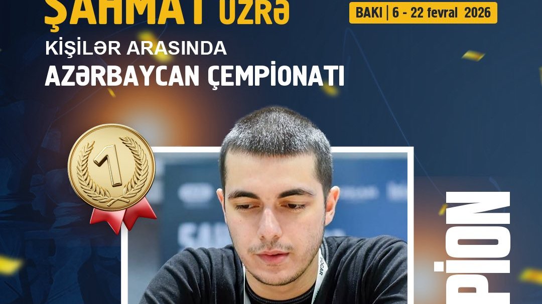 Azərbaycan çempionatında şahmat üzrə qaliblər mükafatlandırıldı