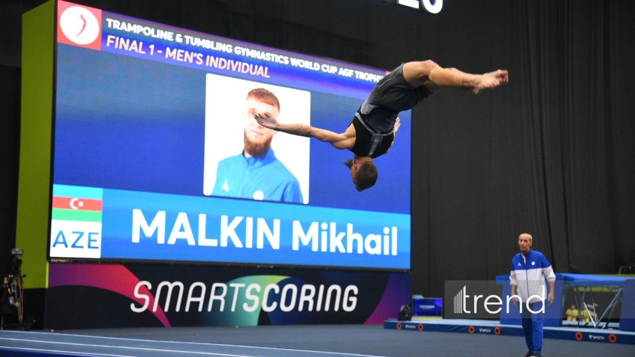 Bakıda batut gimnastikası və tamblinq üzrə Dünya kuboku başa çatdı