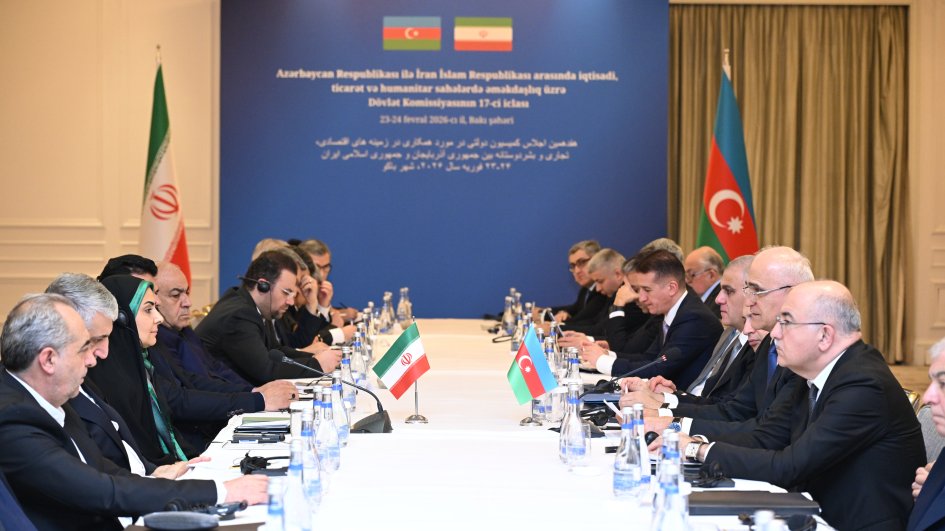 Baku hosts 17th meeting of Azerbaijan-Iran Joint Intergovernmental Commission on Economic, Trade and Humanitarian Cooperation