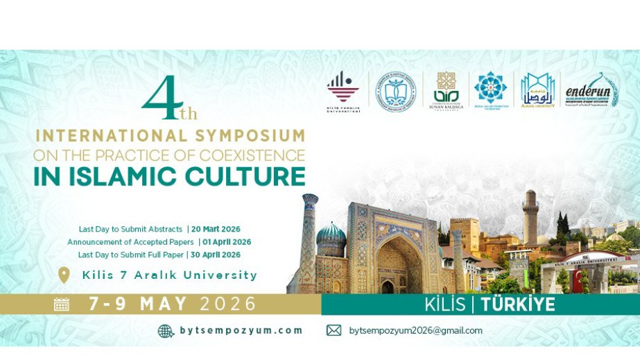 Türkiye to host 4th International Symposium on “The Experience of Coexistence in Islamic Culture”