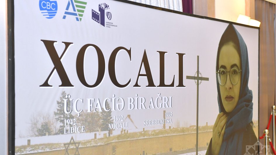 Nizami Kino Mərkəzində “Xocalı. Üç faciə – bir ağrı” sənədli filmi təqdim olunub