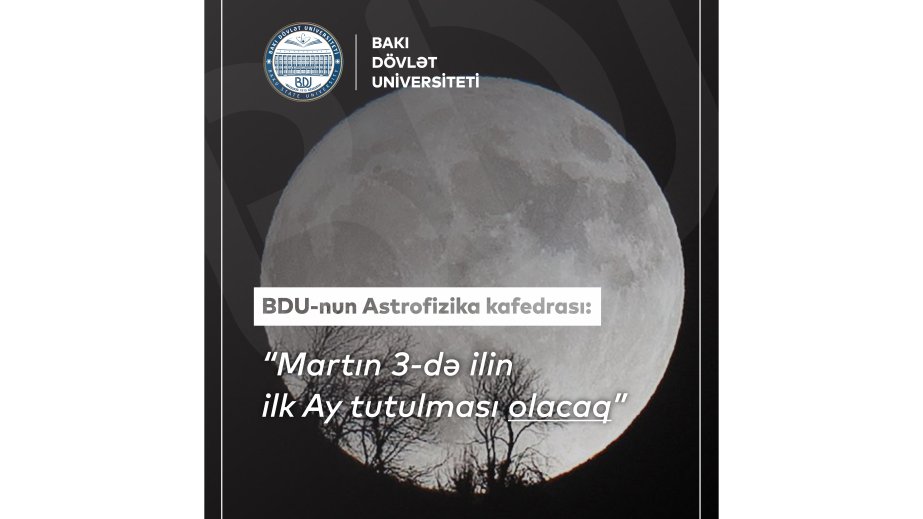 Martın 3-də ilin ilk Ay tutulması olacaq