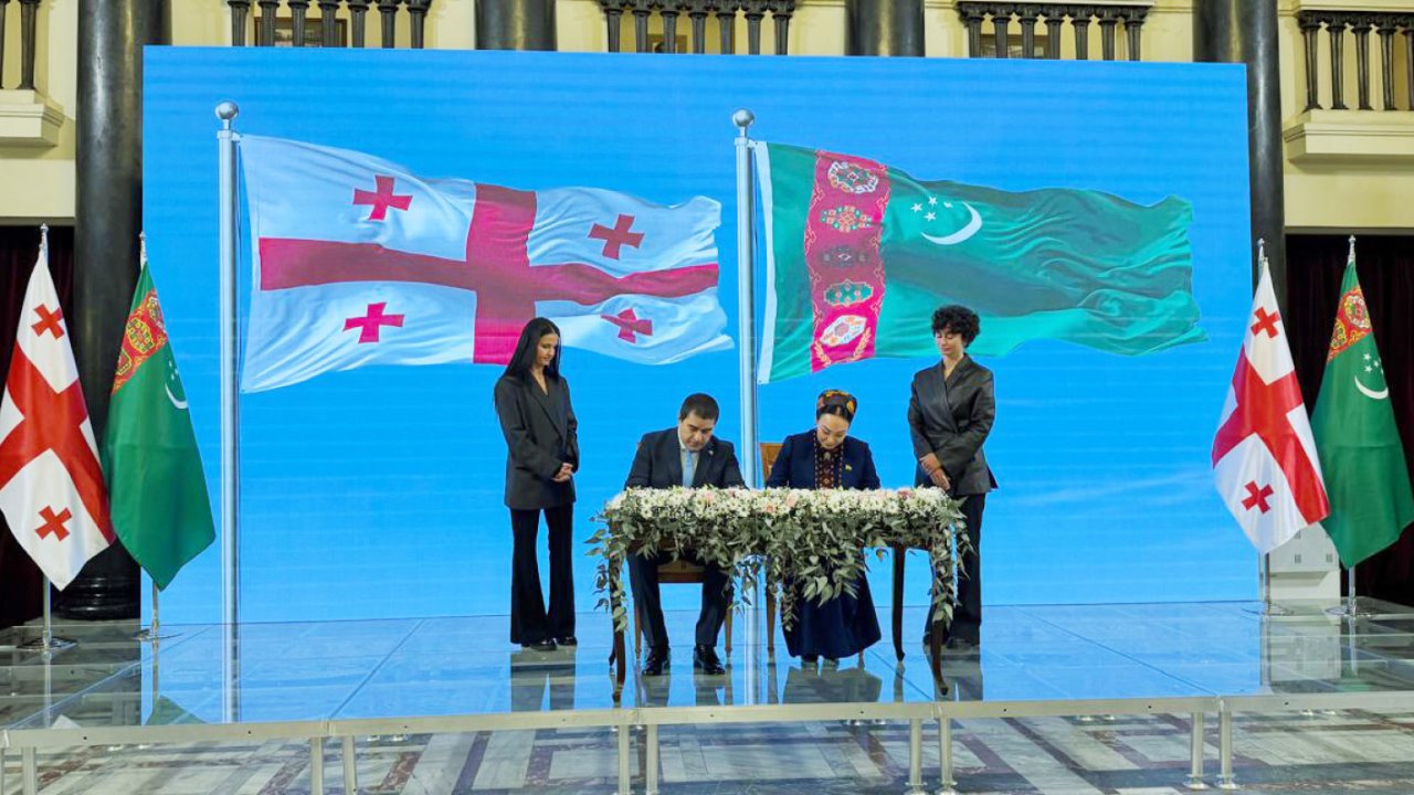 Turkmenistan pushes West via Georgia - with Azerbaijan as linchpin