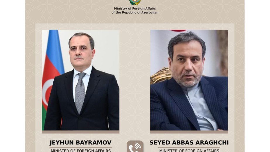 Ceyhun Bayramov Ayətullah Xameneinin ölümü ilə bağlı iranlı həmkarına başsağlığı verib