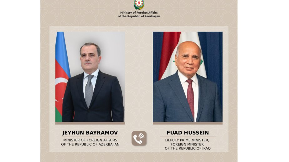 Azərbaycan və İraq XİN rəhbərləri Yaxın Şərqdə gərginliyin azaldılması üçün təmkin nümayiş etdirməyə çağırdılar