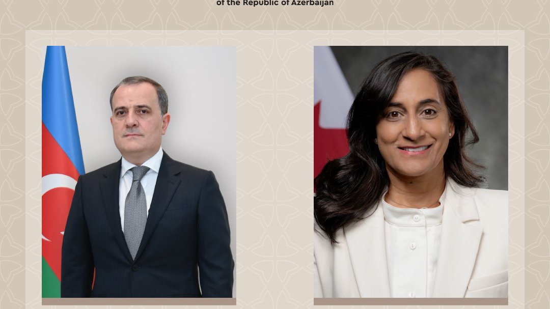 Azərbaycan və Kanada XİN başçıları İranda vəziyyətə dair müzakirə aparıb