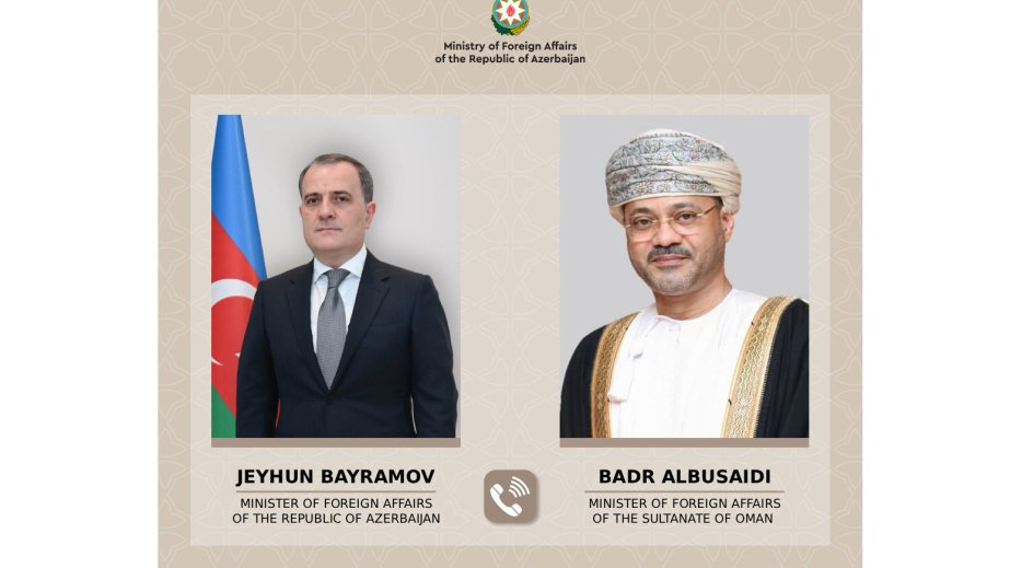 Azerbaijan’s and Omani foreign ministers exchange views on growing regional tensions