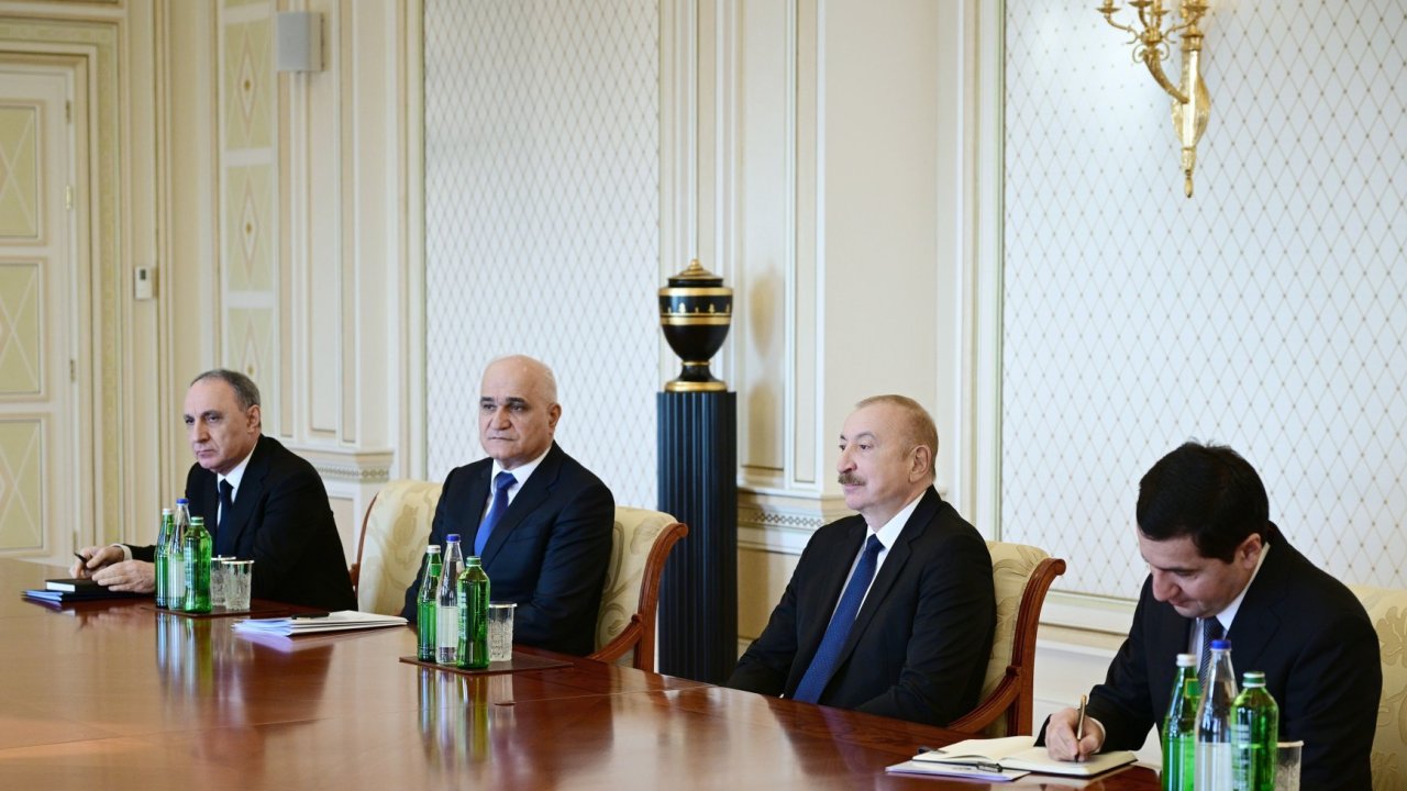 Prezident İlham Əliyev Rusiya Hökuməti Sədrinin müavinini qəbul edib