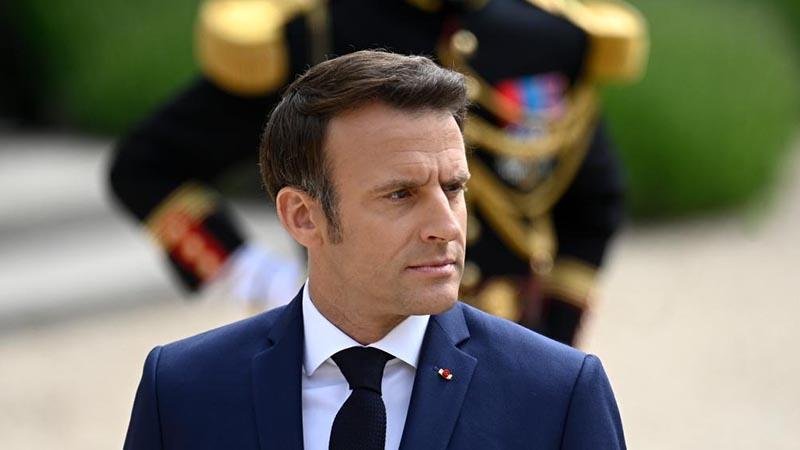 Fransa Cumhurbaşkanı Macron: Saldırılar uluslararası hukuka aykırı