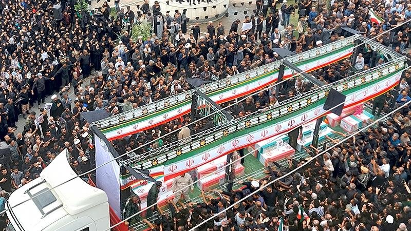 İran’da saldırılarda hayatını kaybedenlerin sayısı 1045'e yükseldi