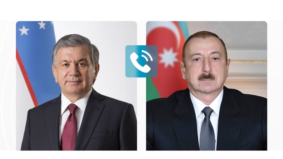Özbəkistan Prezidenti Prezident İlham Əliyevə zəng edib