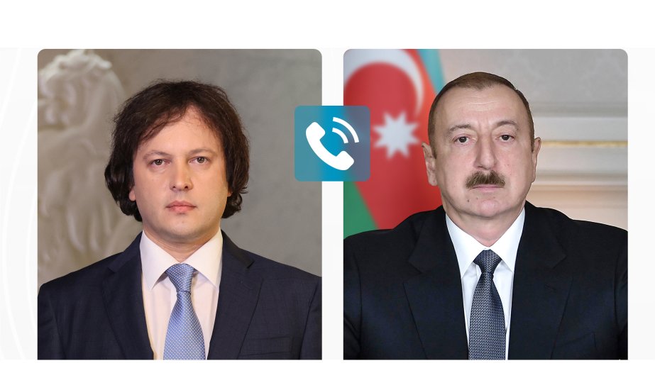 Gürcüstanın Baş naziri İrakli Kobaxidze Prezident İlham Əliyevə zəng edib