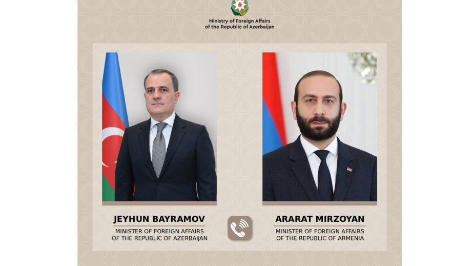 Azərbaycan və Ermənistan XİN başçıları arasında telefon danışığı olub