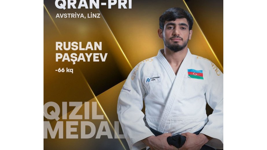 Azerbaijani judoka wins gold at Linz Grand Prix 2026
