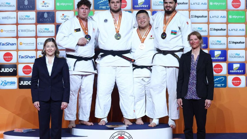 Azerbaijani judokas claim four medals at Linz Grand Prix 2026