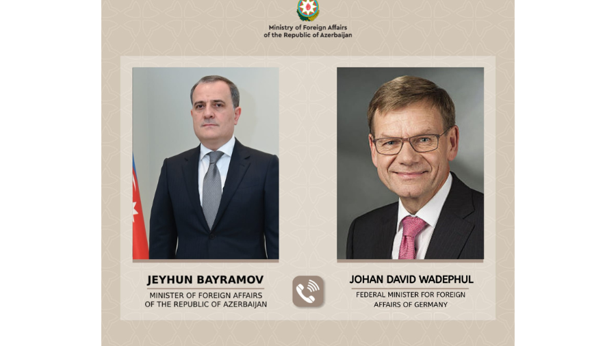 Azerbaijani, German foreign ministers debate rising tension in Middle East