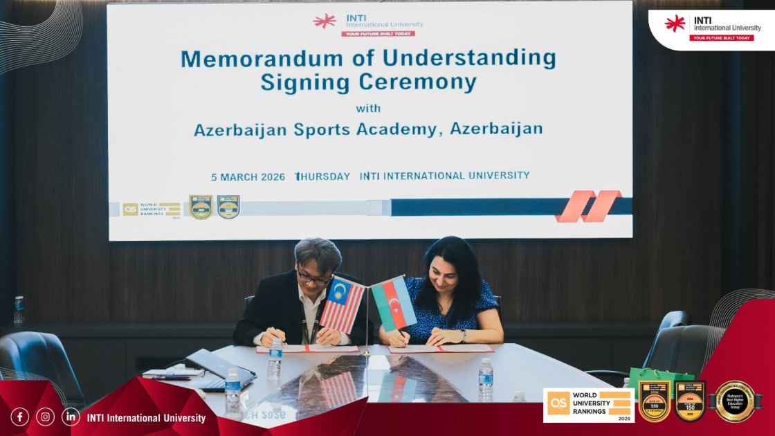 Azerbaijan Sports Academy, Malaysian INTI International University inks MoU on cooperation