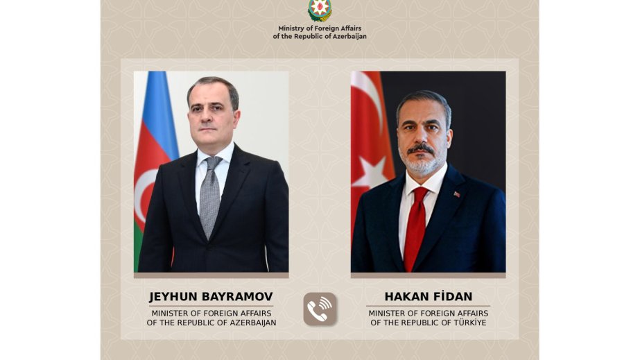 Ceyhun Bayramov Hakan Fidanla regionda artan gərginliyi müzakirə ediblər