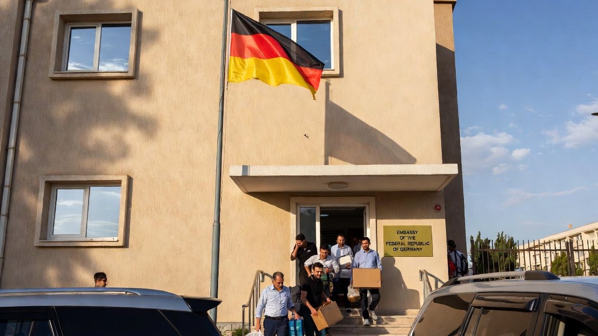 Almaniya İraqdakı səfirliyinin işçilərini ölkədən çıxarıb