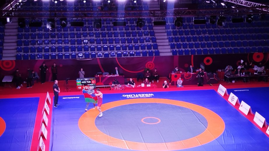 Ali Tsokayev Avropa çempionatında qızıl medal qazanıb