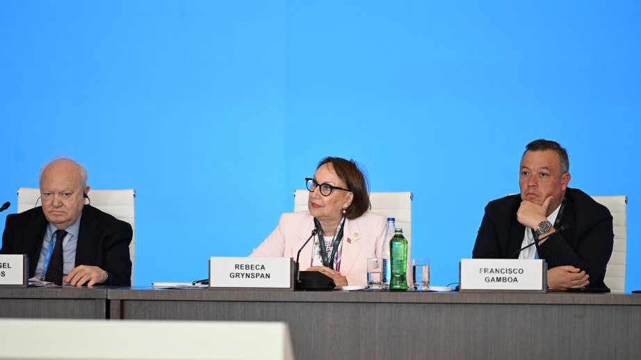 Rebeka Qrinspan: Qlobal Bakı Forumu dünyadakı parçalanmanın qarşısının alınmasına yönəlib