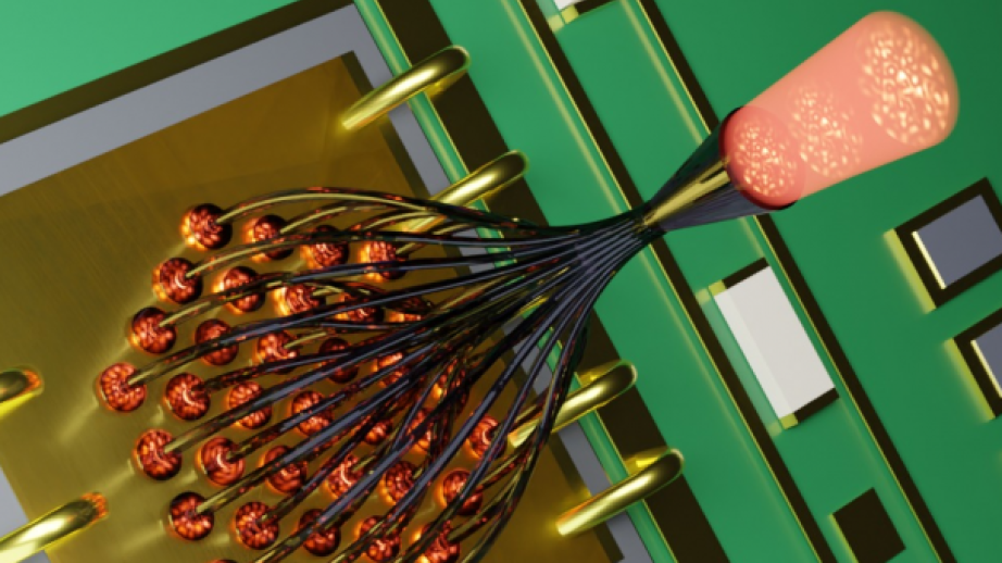 Tiny photonic lantern could transform laser systems and fiber-optic networks