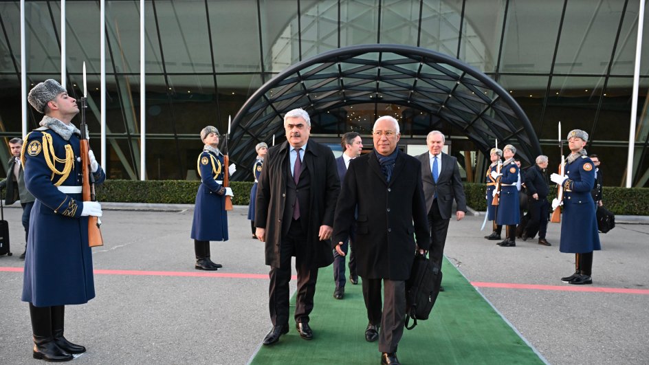 President of the European Council Antonio Costa concludes visit to Azerbaijan