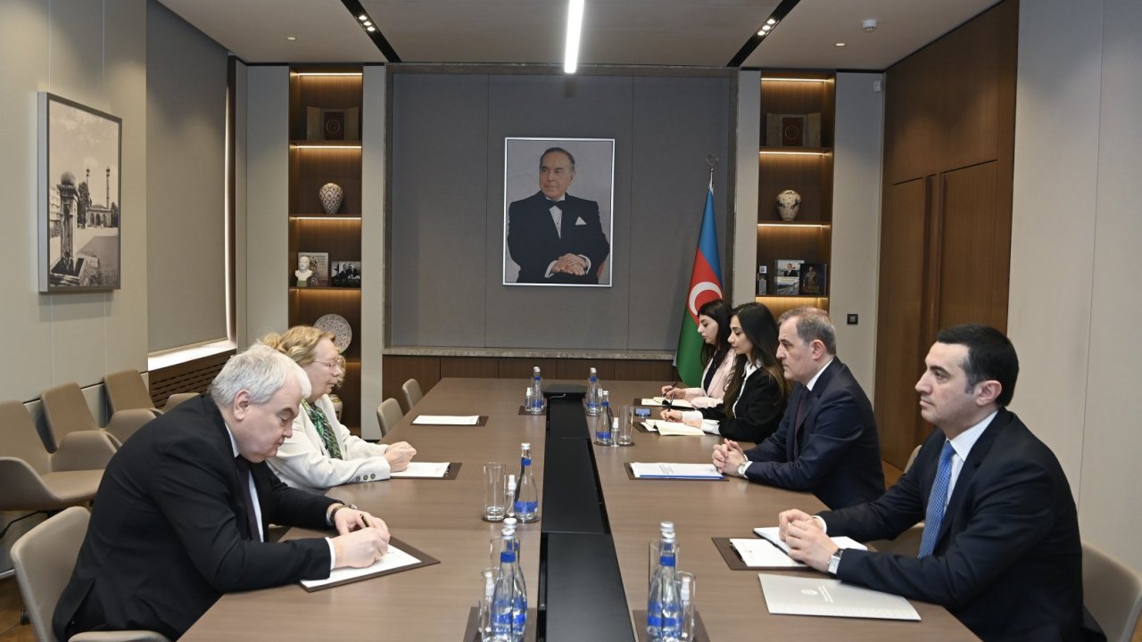 Ceyhun Bayramov və Tatyana Valovaya Azərbaycan-UNOG əməkdaşlığını müzakirə ediblər