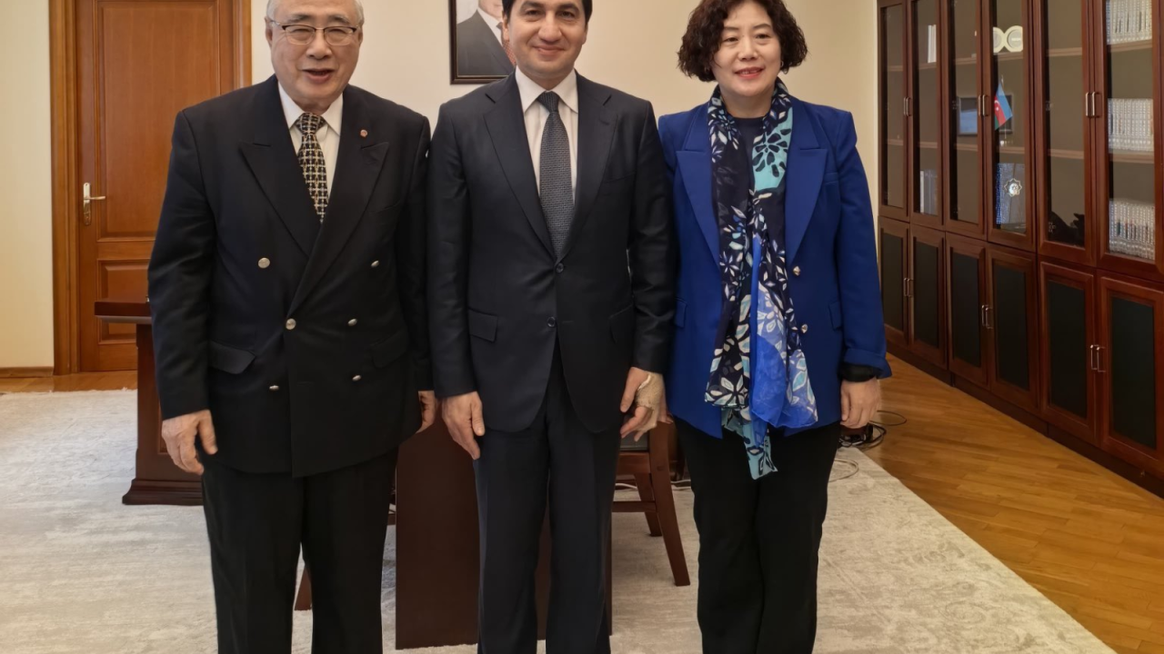 Azərbaycan-Çin strateji əməkdaşlıq barədə fikir mübadiləsi aparılıb