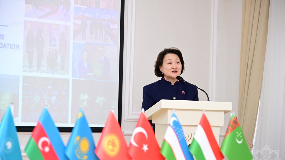 Aktotı Raimkulova: Fondun fəaliyyəti Türk dünyasının ortaq irsinə xidmət edir