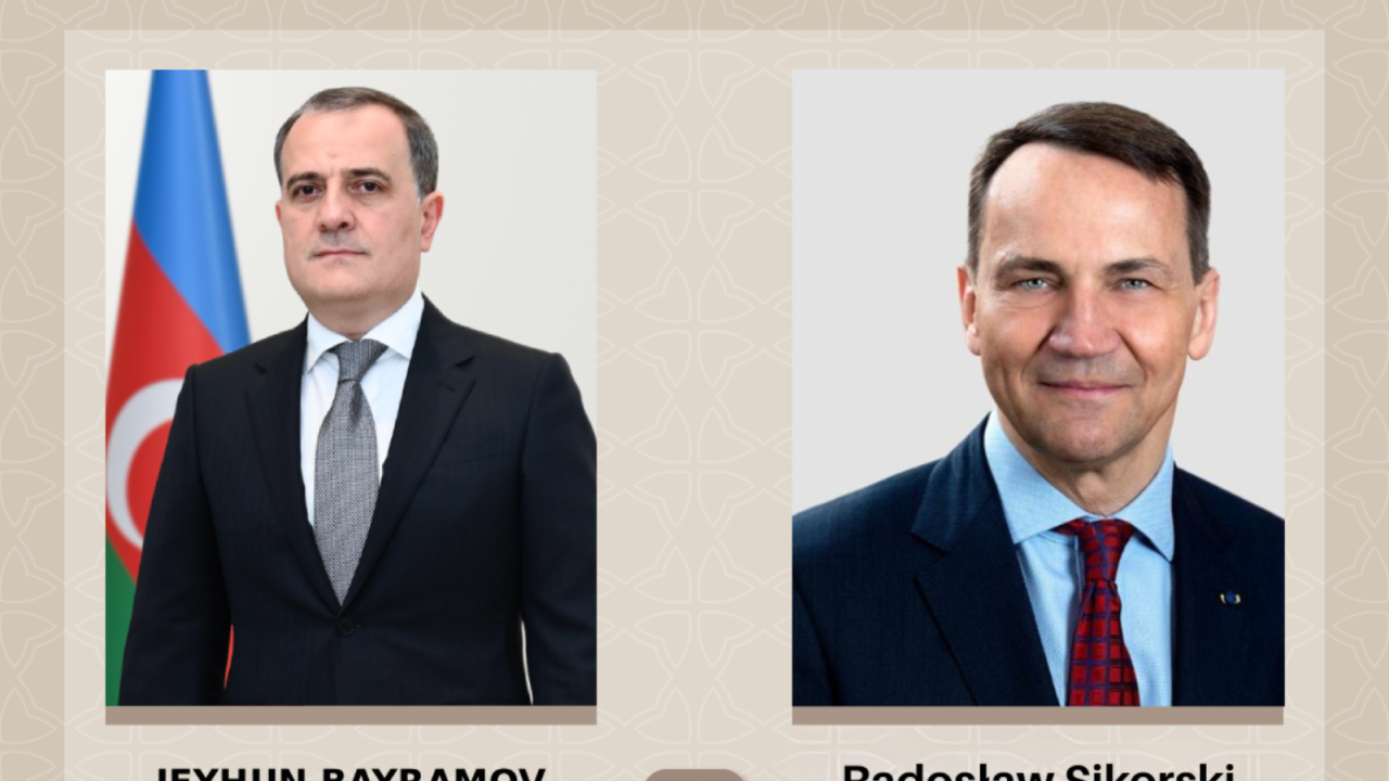 Polşanın xarici işlər naziri Ceyhun Bayramova zəng edib