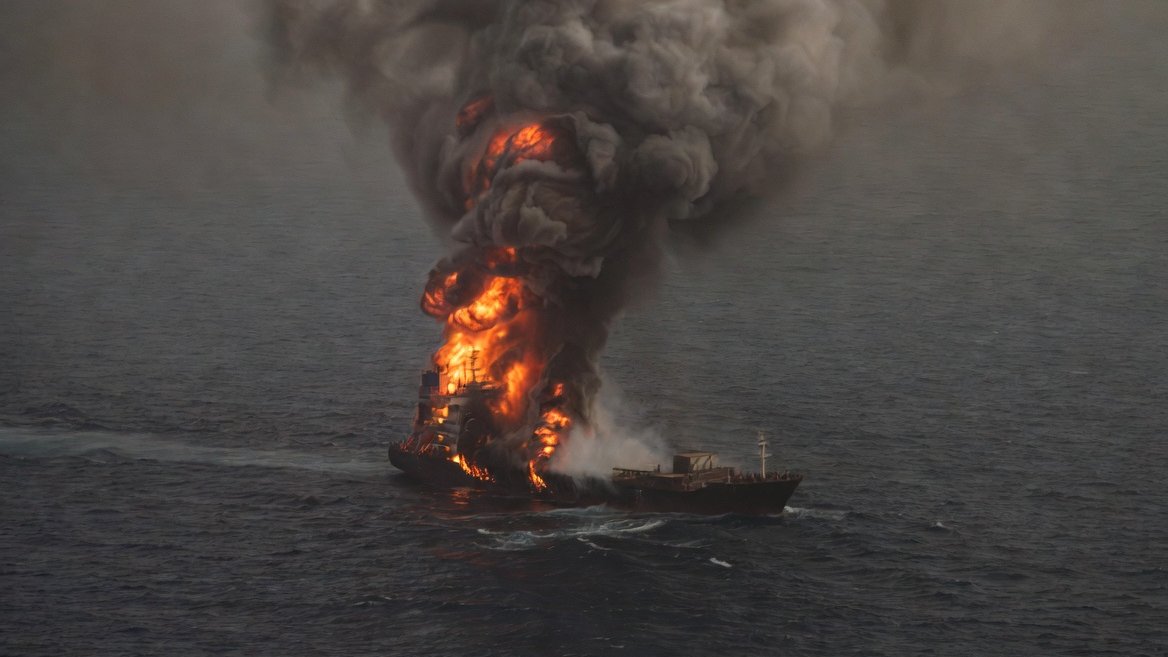 BƏƏ sahillərində daha bir tankerə hücum olub