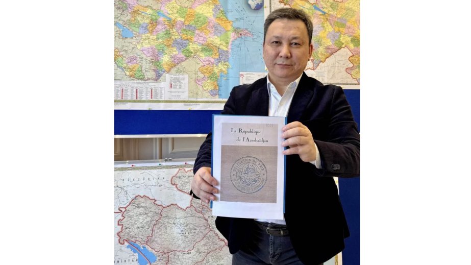 Qazaxıstanlı tədqiqatçı AXC-nin 1918-ci ilə aid dövlət möhürünü aşkar edib